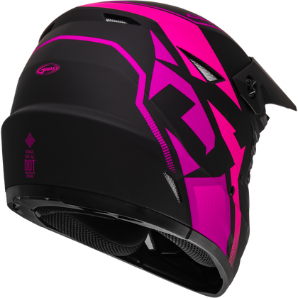 GMAX MX-46 OFF-ROAD HELMET - BLACK/PINK