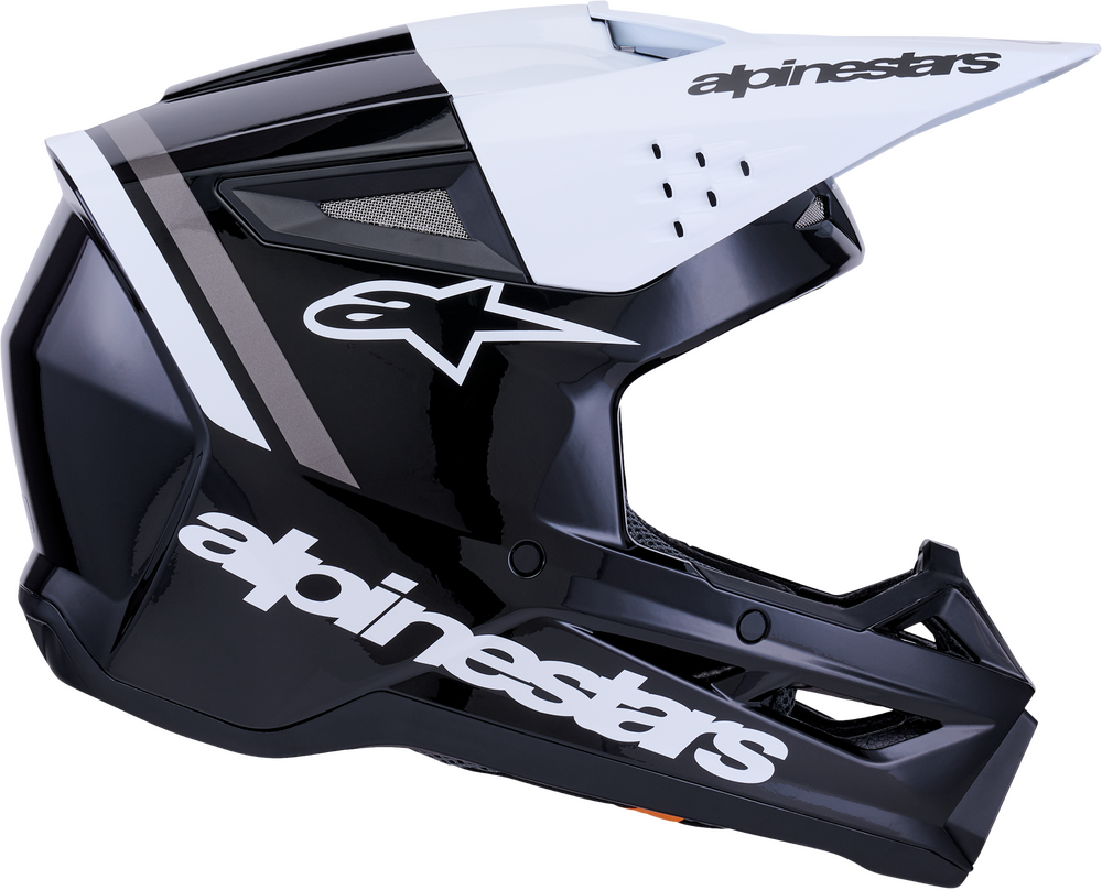 Alpinestars Supertech SM3 Offroad Helmet - Radium Black/White
