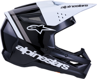Alpinestars Supertech SM3 Offroad Helmet - Radium Black/White