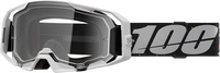 100-PERCENT ARMATIC GOGGLE RAPIDRACER CLEAR/TRUE GOLD LENS