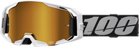 100-PERCENT ARMATIC GOGGLE RAPIDRACER CLEAR/TRUE GOLD LENS