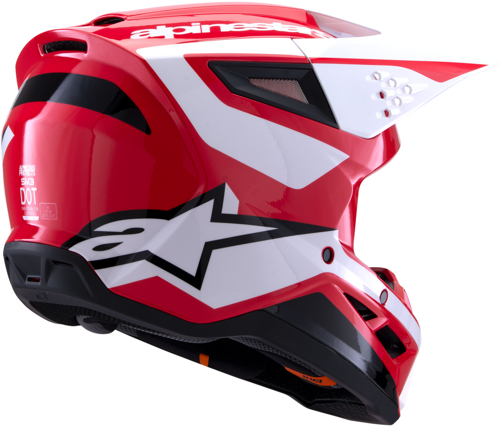 AlpinestarsSupertech SM3 Offroad Helmet - Red/White