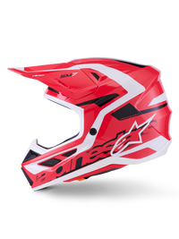 Alpinestars Supertech SM7 Offroad Helmet - Red/White