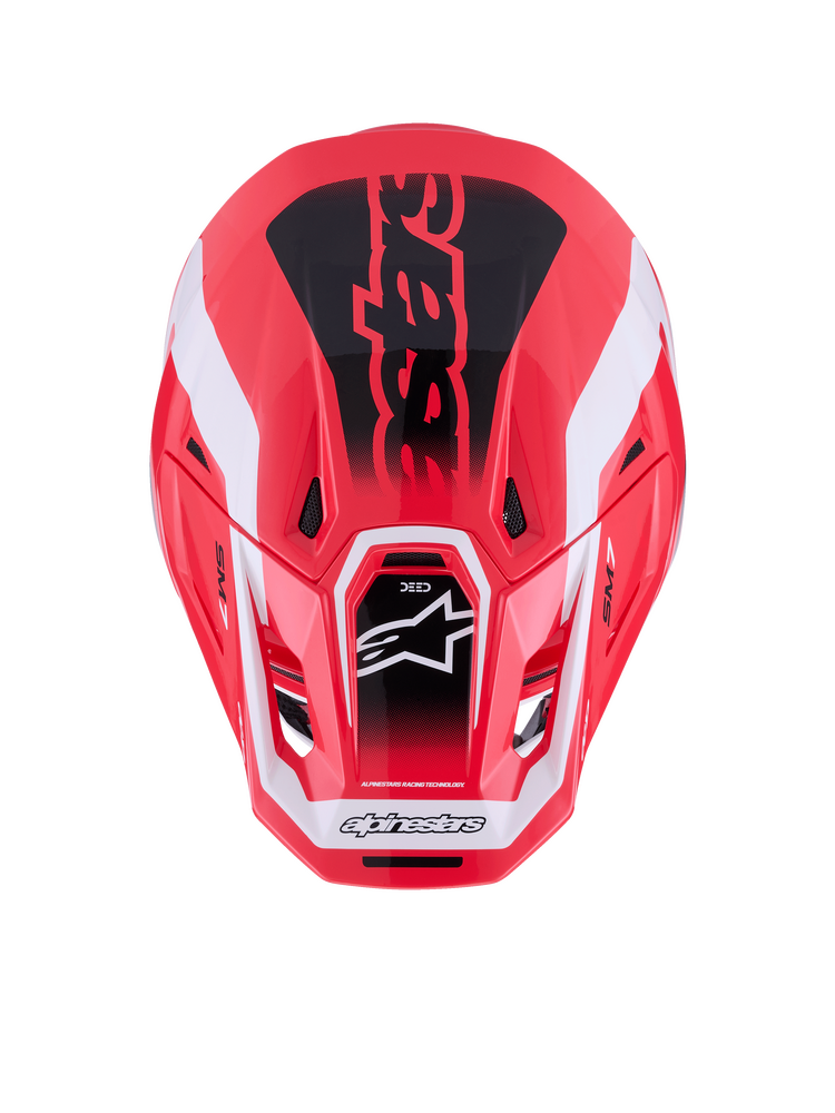 Alpinestars Supertech SM7 Offroad Helmet - Red/White