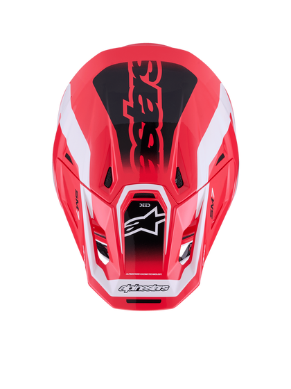 Alpinestars Supertech SM7 Offroad Helmet - Red/White