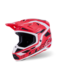 Alpinestars Supertech SM7 Offroad Helmet - Red/White