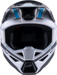 Alpinestars Supertech SM3 Offroad Helmet - Silver/Blue