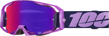 100% ARMATIC GOGGLES - "TOYOKO" CLEAR/PURPLE LENS
