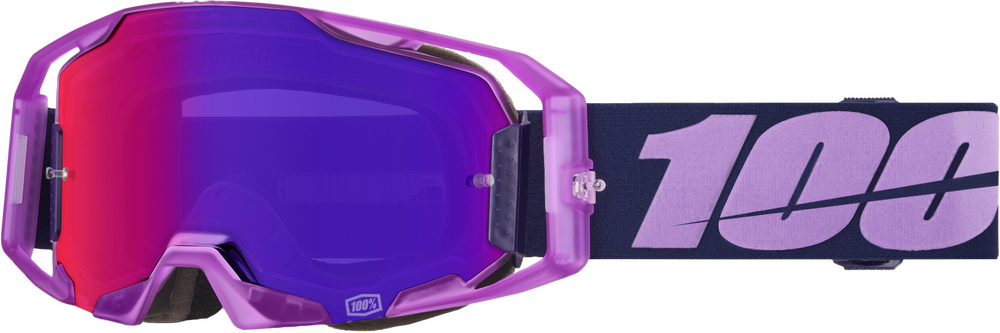 100% ARMATIC GOGGLES - "TOYOKO" CLEAR/PURPLE LENS
