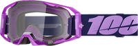 100-PERCENT ARMATIC GOGGLE TOYOKO CLEAR/PURPLE LENS
