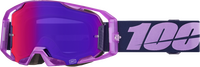 100-PERCENT ARMATIC GOGGLE TOYOKO CLEAR/PURPLE LENS