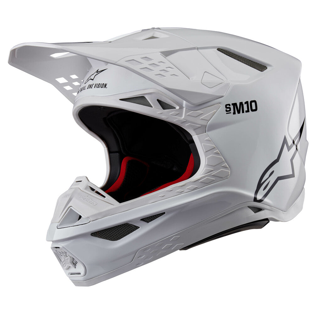Alpinestars Supertech M10 Offroad Helmet - White